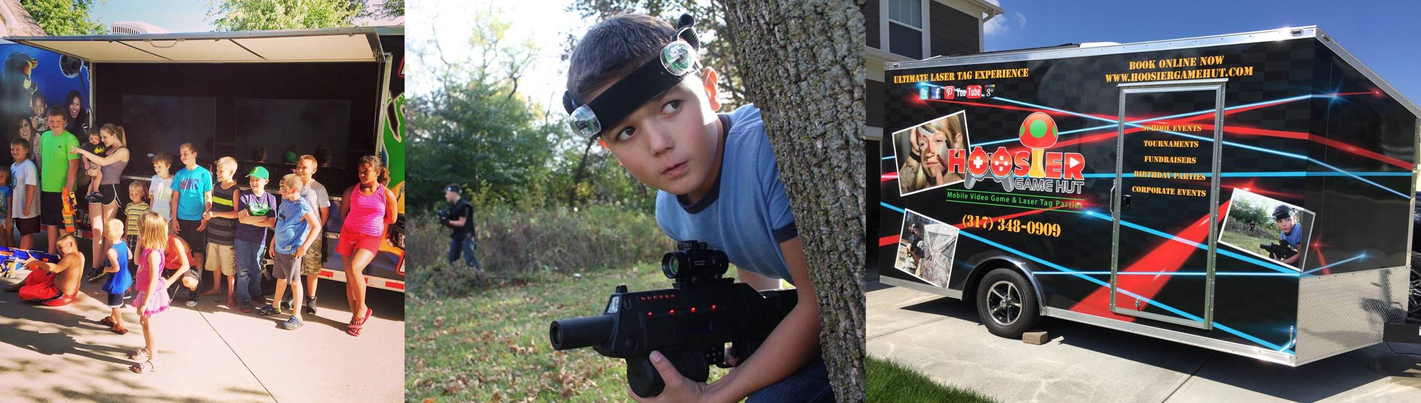 indianapolislasertagandvideogametruckparty Hoosier Game Hut